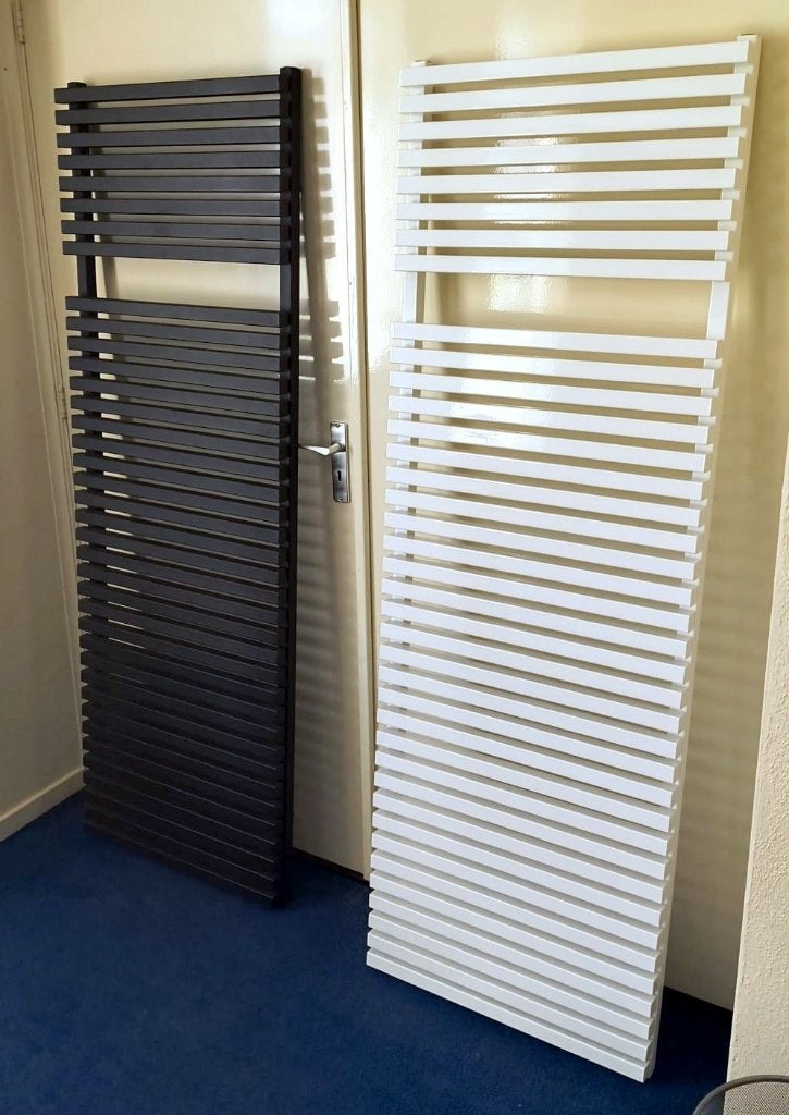 Luxe Handdoekradiator 180x60cm - Mat Zwart of Hoogglans Wit, Ophalen, Radiator, Nieuw, 60 tot 150 cm