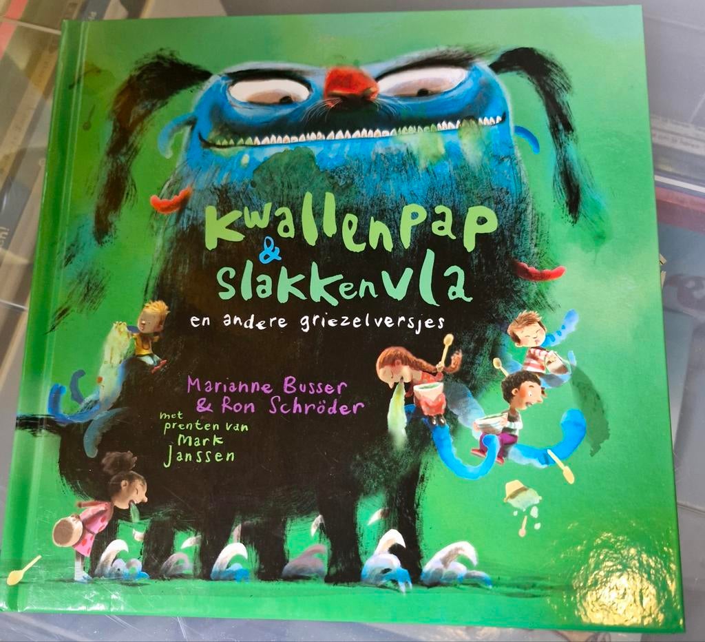 Kwallenpap & Slakkenvla - Griezelige kindergedichten, Ophalen of Verzenden, Nieuw, Marianne Busser & Ron Schröder, Fictie algemeen