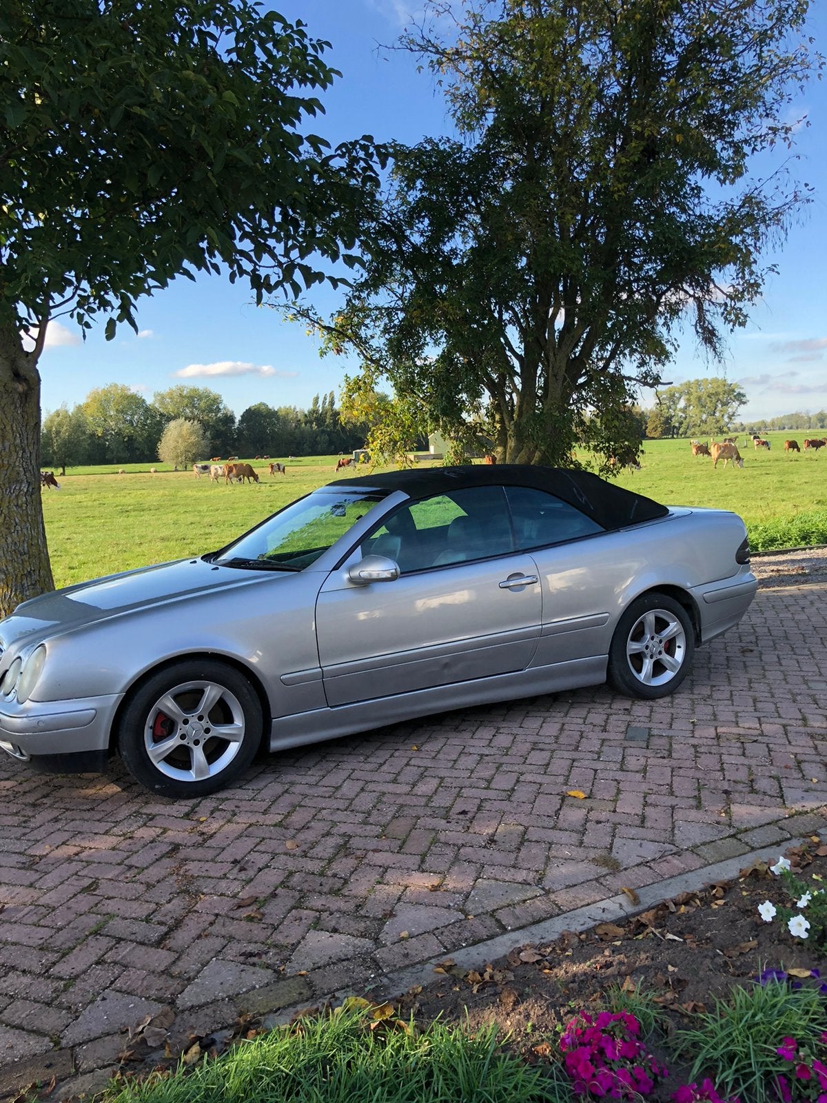 AANBIEDING €1100,-Mercedes-Benz CLK 3.2 Clk32 AUTOMAAT, Automaat, Achterwielaandrijving, 1595 kg, Cabriolet