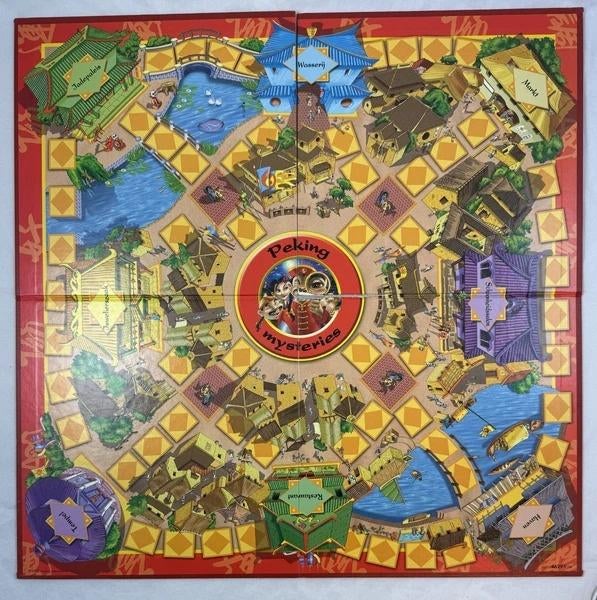 MB De Peking Mysteries Detectivespel compleet spel bordspel, Coolsingel 104, 3011 AG Rotterdam, Netherlands, MB Spellen, Verzenden