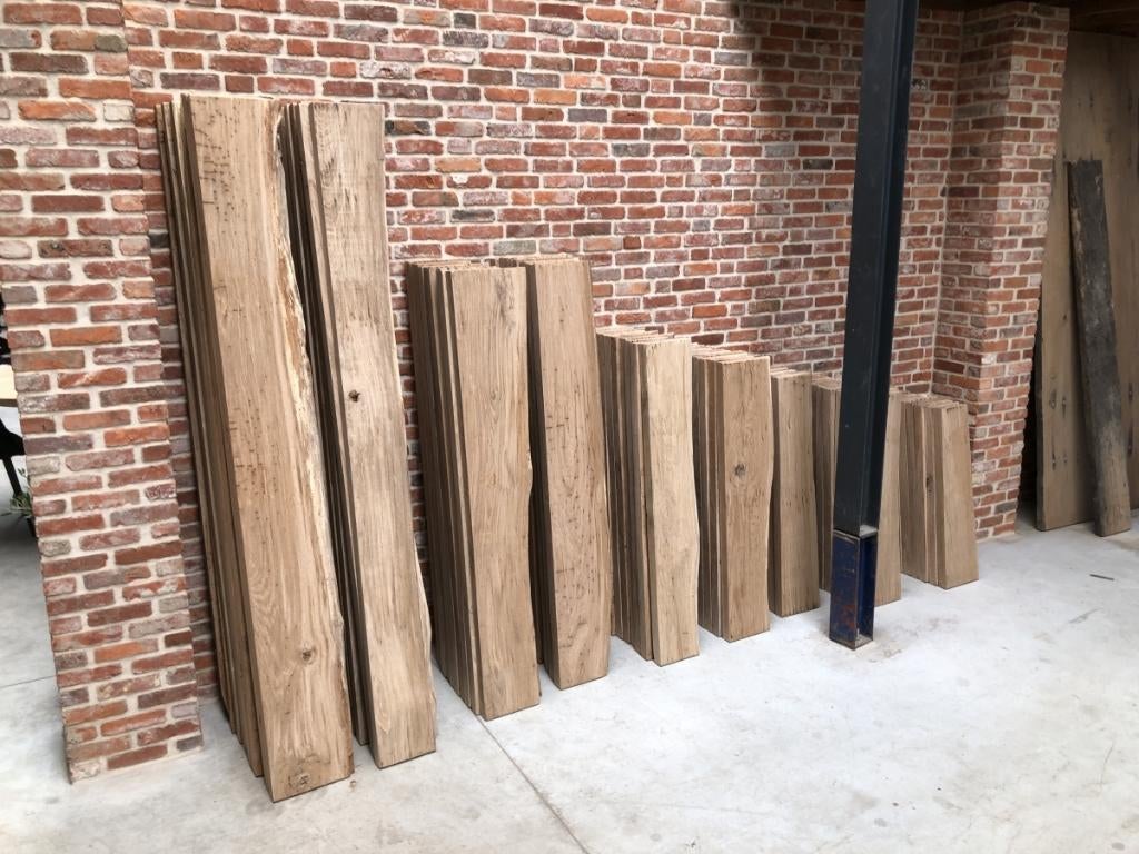 vensterbanken eiken, Ophalen, 25 tot 50 mm, Eiken, Nieuw