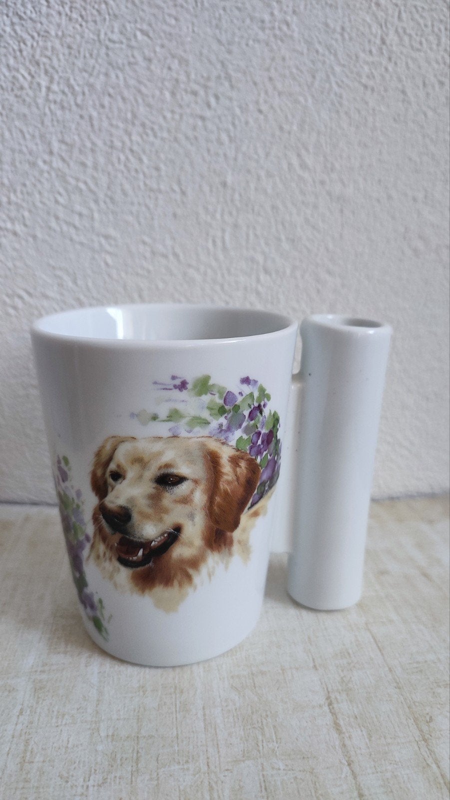 Porseleinen mok met Golden Retriever print, Ophalen of Verzenden