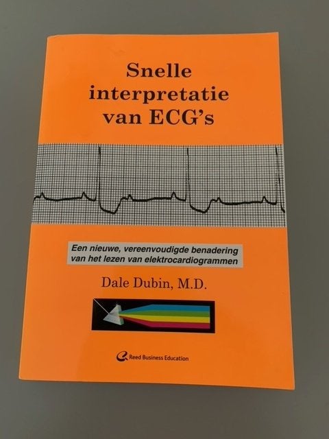 Snelle interpretatie van ECG, Boeken, Dale Dubin, Zo goed als nieuw, Beta, HBO