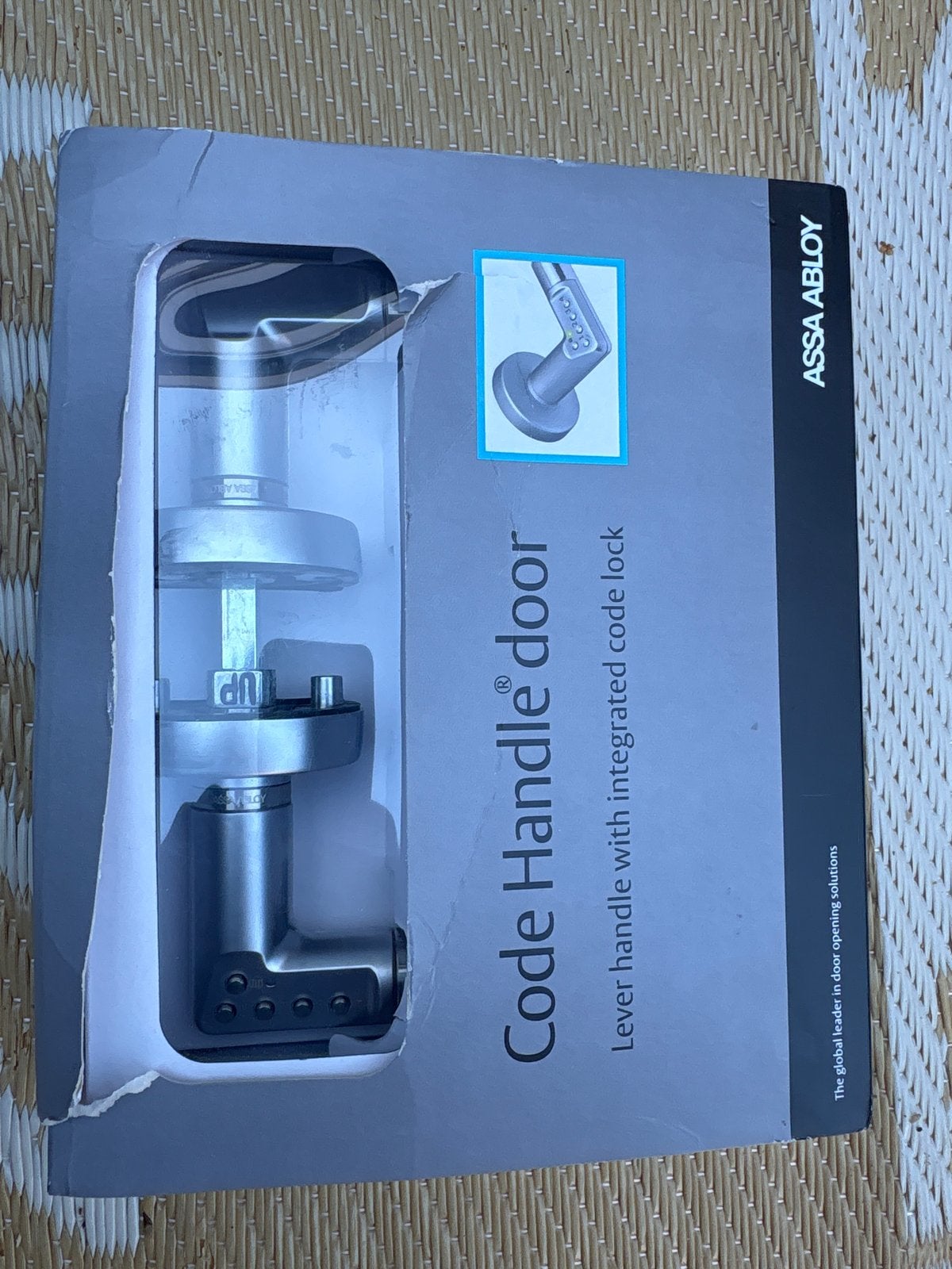 ASSA ABLOY Code Deurkruk links  met geïntegreerd codeslot, Ophalen of Verzenden, Nieuw, Overige materialen, Klink of Kruk