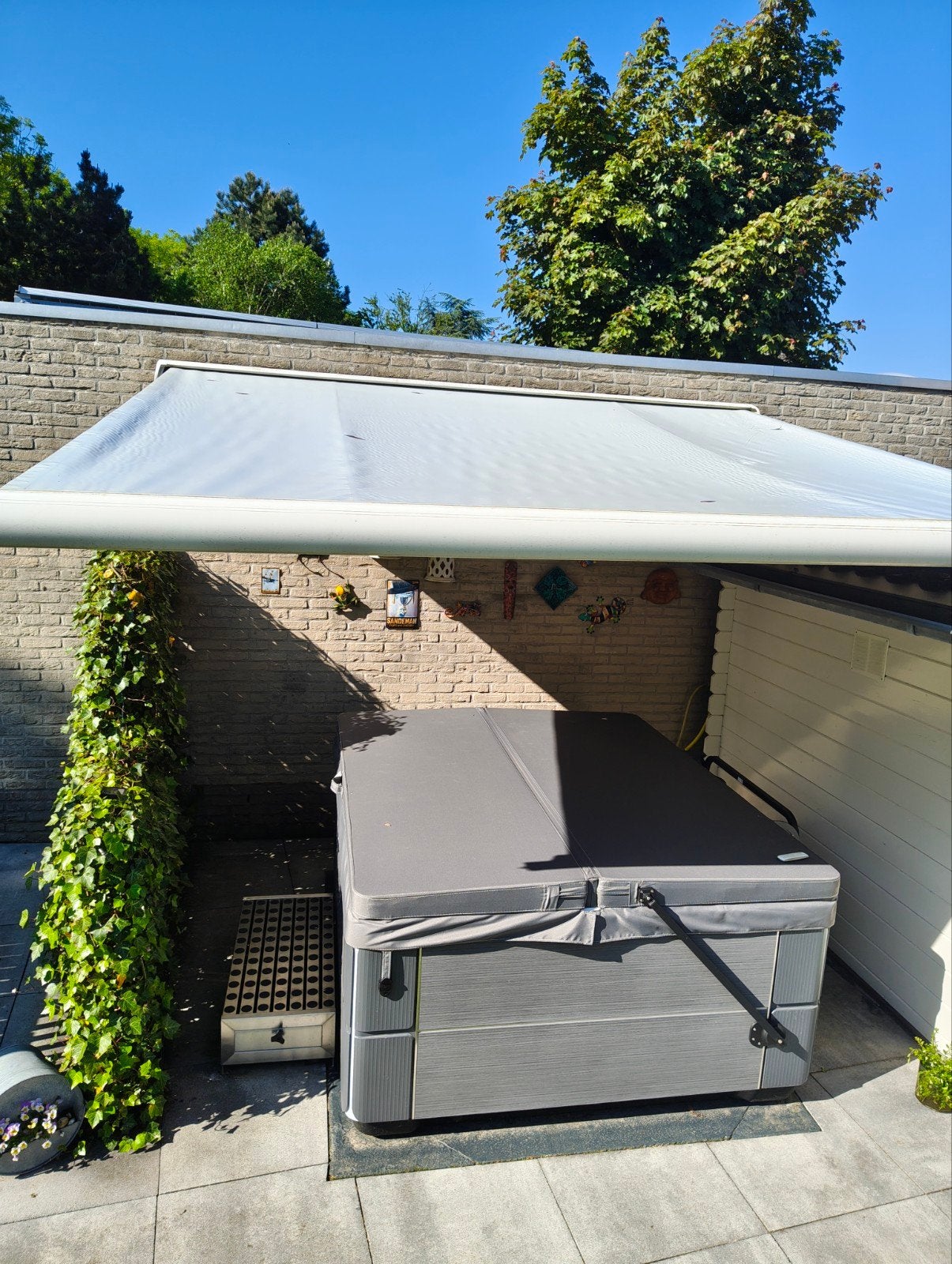 Zonnescherm of afdak, Ophalen of Verzenden, Knikarmscherm