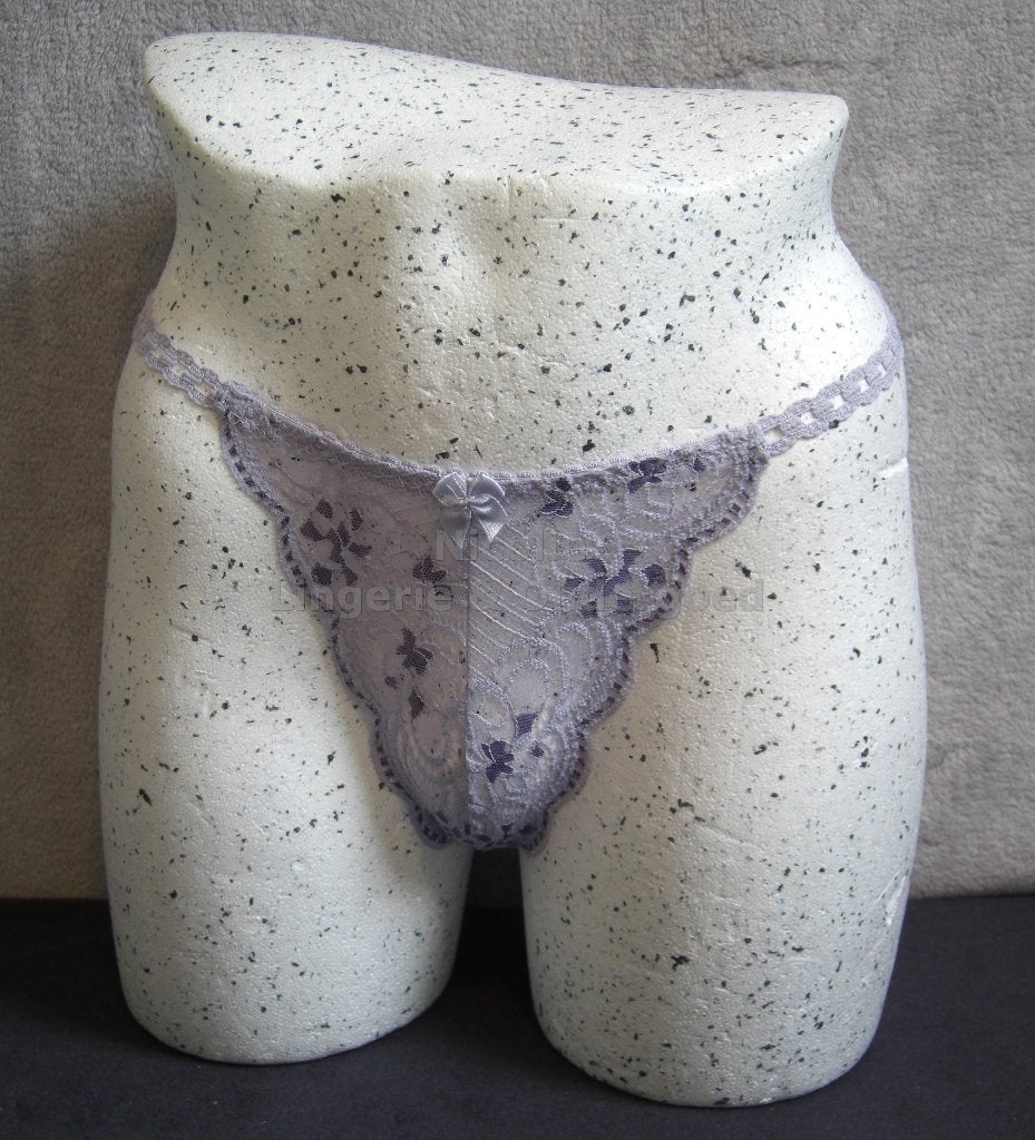 Lila String maat XS en S (138), Nicolle_Lingerie, Ophalen of Verzenden, Overige kleuren, String