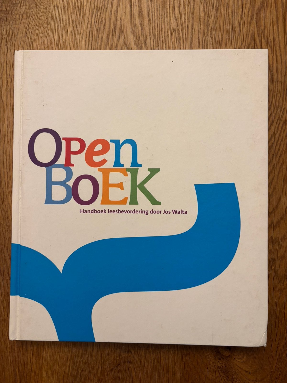 Open Boek handboek leesbevordering van Jos Walta, Ophalen of Verzenden, Gelezen, Niet van toepassing