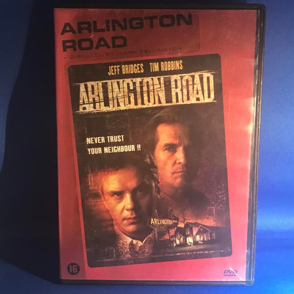 Arlington Road DVD - Spannende Thriller met Jeff Bridges, Cd's en Dvd's, Dvd's | Drama, Gebruikt, Overige genres, Vanaf 16 jaar