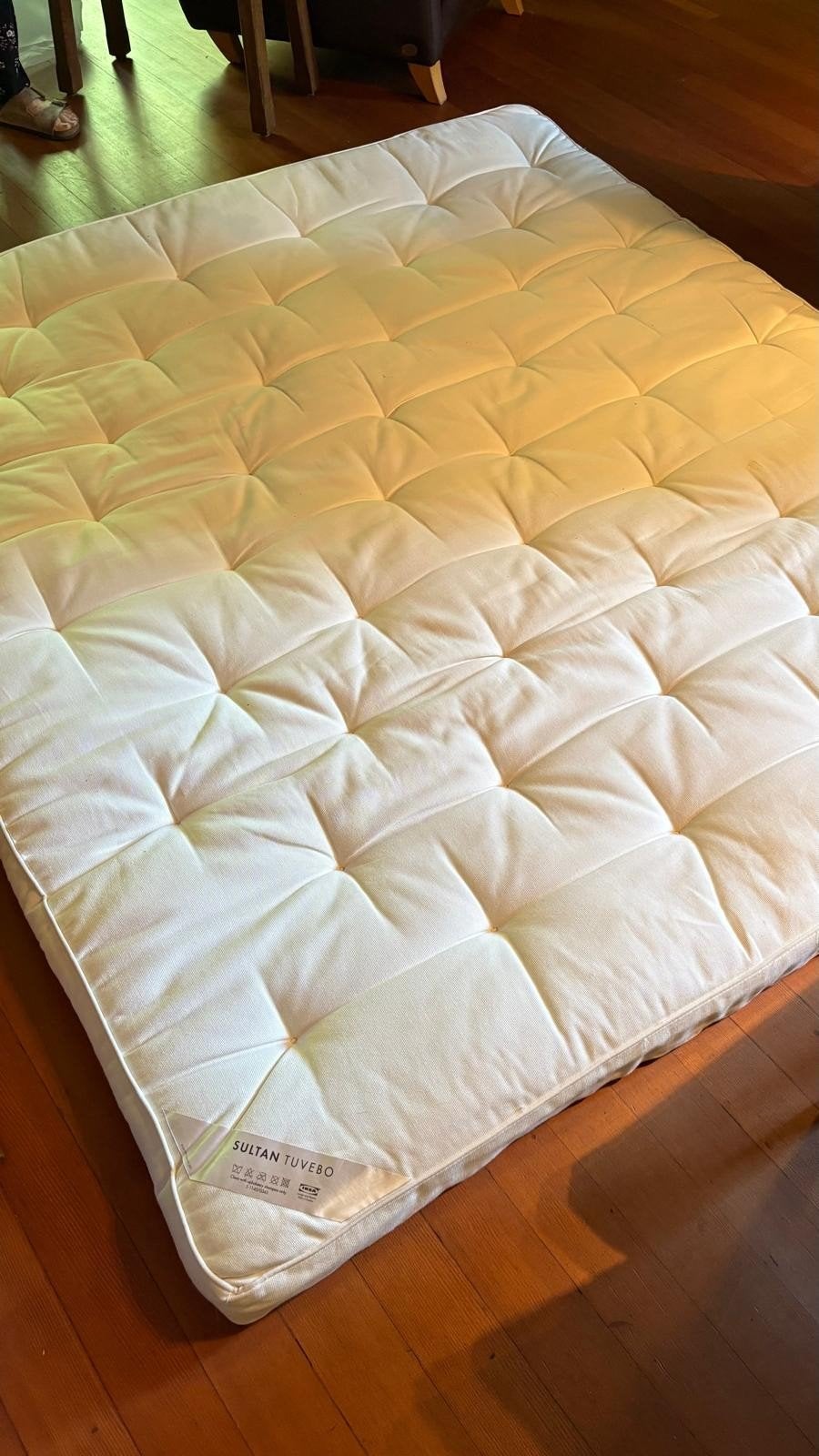 gratis ophalen topdekmatras ikea 1.60 x 1.90, Ophalen, Zo goed als nieuw, Eenpersoons, 90 cm