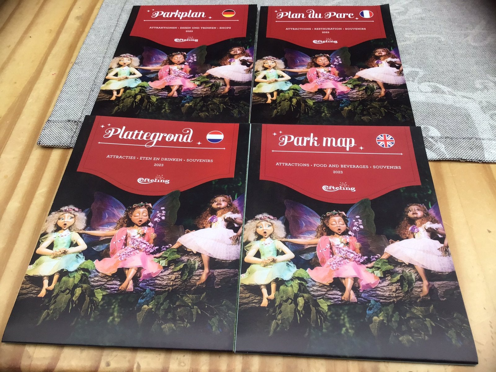Efteling plattegronden,,Droomvlucht,,(ongeopend), Verzamelen, Efteling, Ophalen of Verzenden, Nieuw, Beeldje of Poppetje