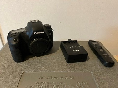 Canon EOS 6D Full-Frame Body +  TC-80N3 Timer (Nette staat), Audio, Tv en Foto, Fotocamera's Digitaal, Gebruikt, Spiegelreflex