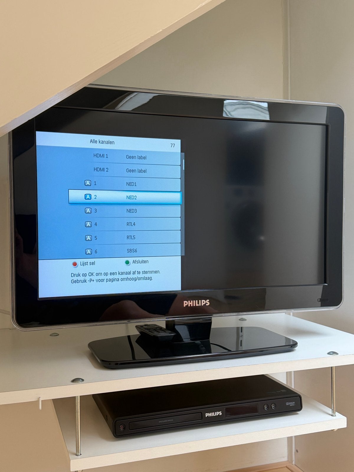 Philips TV 66 cm (26 inch) - Ideaal voor slaapkamer, Ophalen, Gebruikt, 60 tot 80 cm, Philips