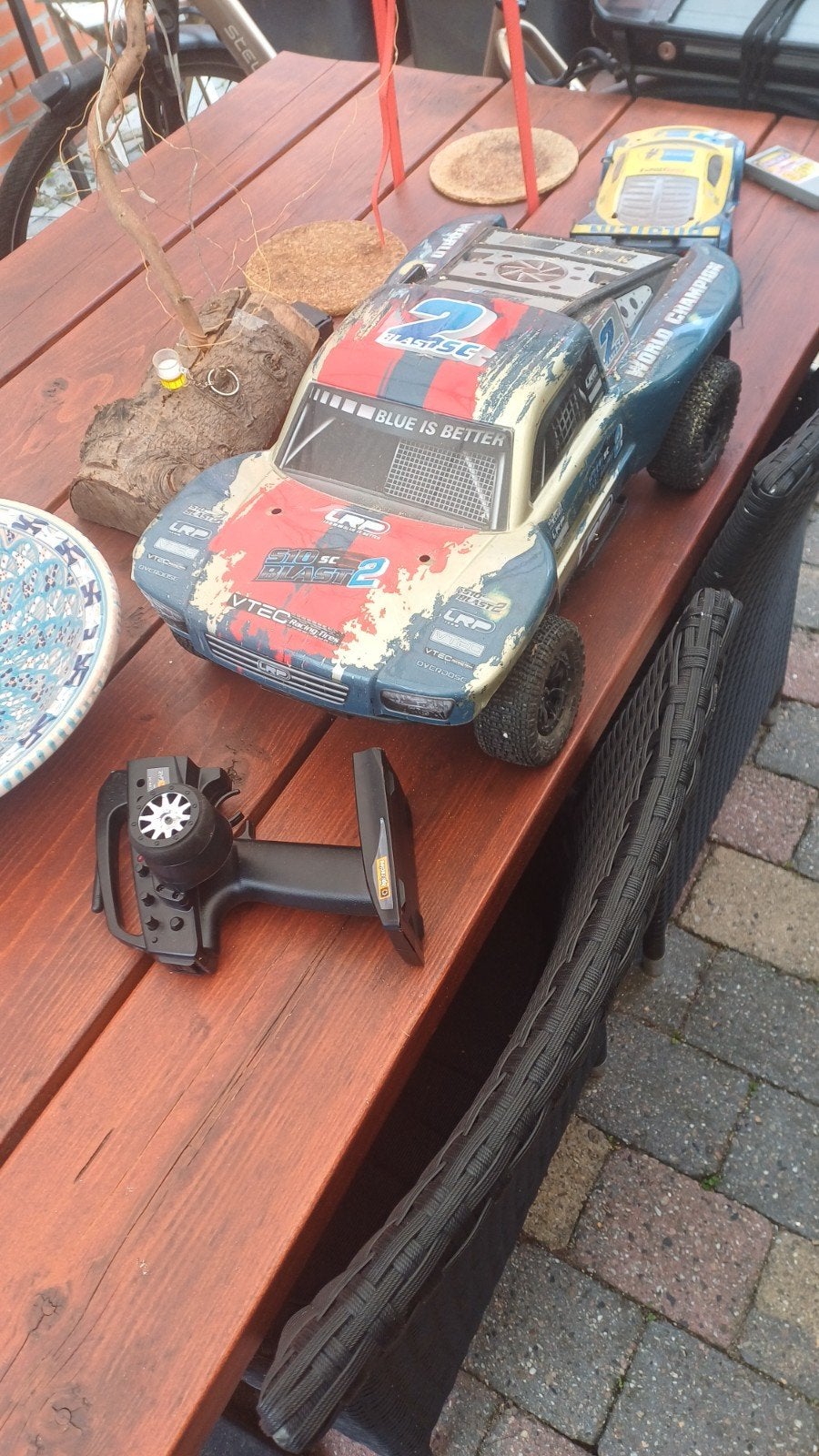 LRP 1/8 RC trophy truck Loop of Sloop geen oplader, Ophalen, Gebruikt, Auto