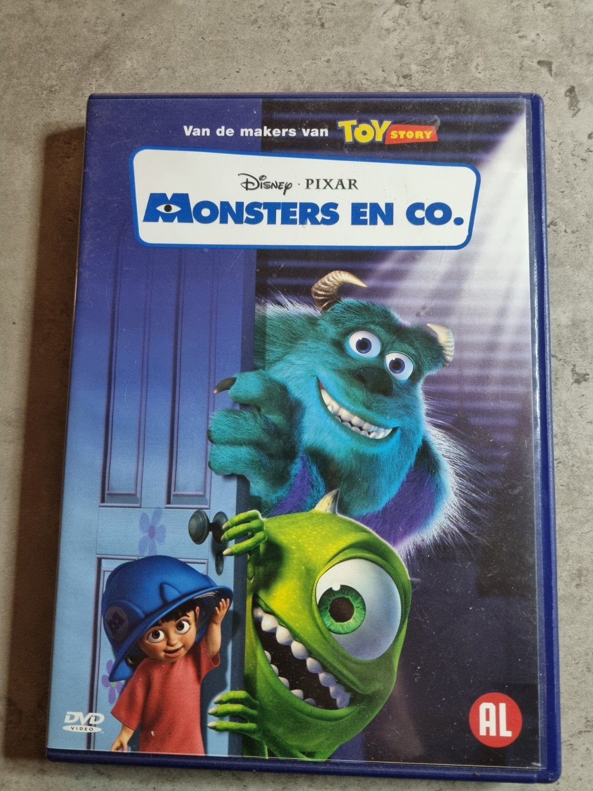 Orig, DVD, Disney Pixar, MONSTERS  EN CO, Nederl, Igst!, Animatie, Alle leeftijden, Ophalen of Verzenden, Duits