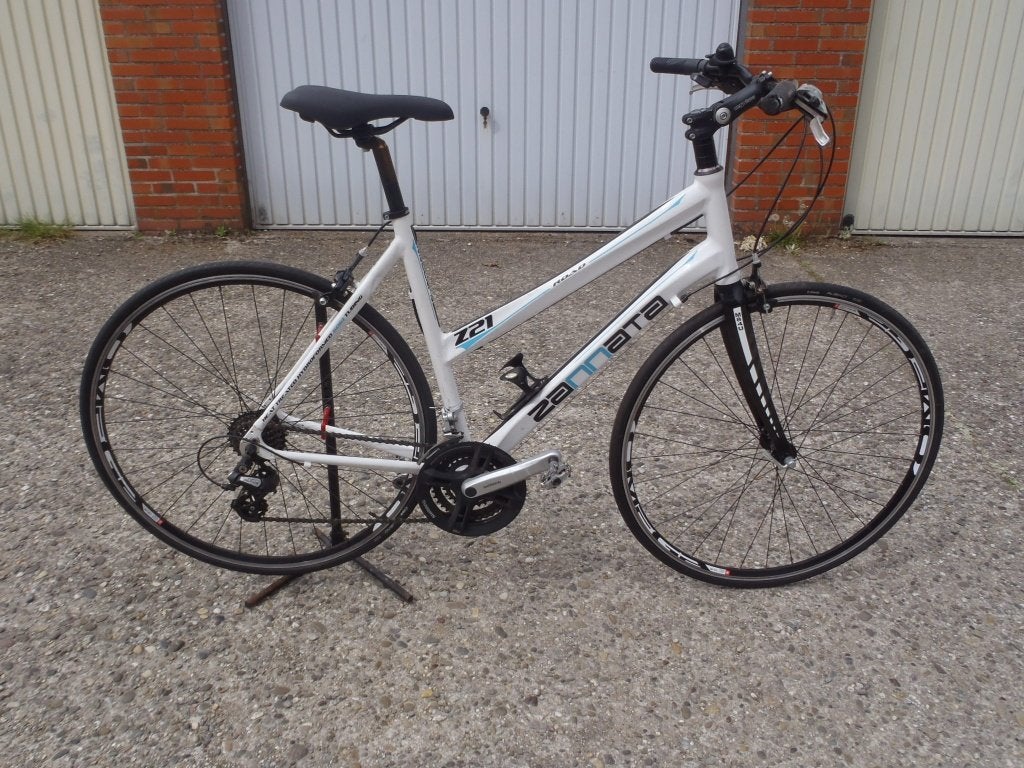Zanatta Z21 damesfiets, 28 inch, Gebruikt, Velgrem, Aluminium