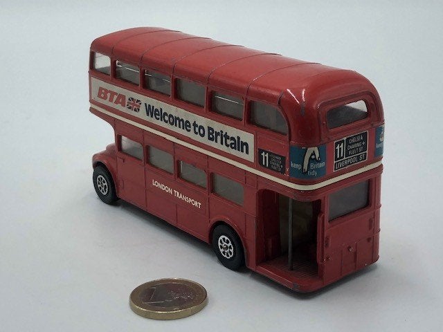 London Transport Routemaster Dubbeldekker, Corgi, Ophalen of Verzenden, Gebruikt, Bus of Vrachtwagen