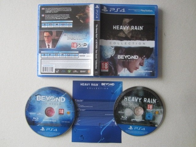 Heavy Rain + Beyond two Souls Playstation 4 PS4, Spelcomputers en Games, Games | Sony PlayStation 4, Avontuur en Actie, Vanaf 18 jaar