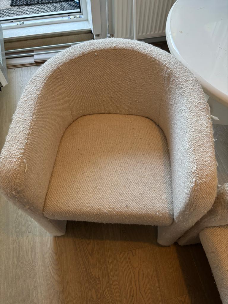 4x Eric Kuster stoelen - Gebruikt, Huis en Inrichting, Stoelen, Gebruikt, Overige kleuren, Ophalen of Verzenden, Vier