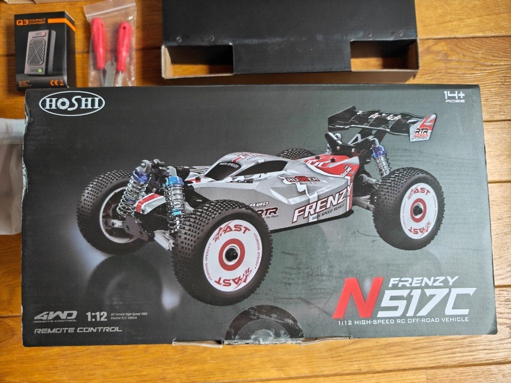 Bestuurbare auto N517C RC 1/12 - 70 km/u Brushless, Ophalen of Verzenden, Nieuw, 1:9 t/m 1:12, Auto