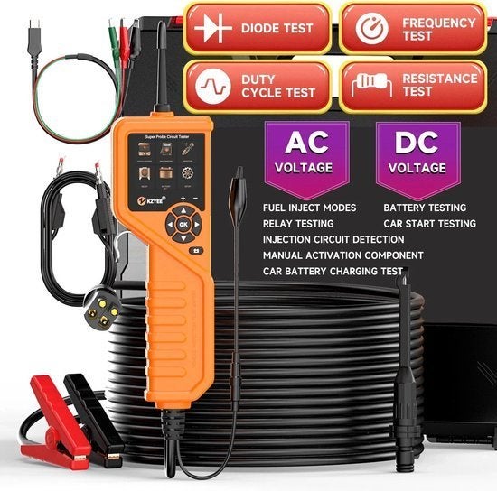 Allround Autodiagnose Tester – Circuit Tester – Accu Tester, Corvance B.V., Verzenden, Nieuw, Corvancebol@gmail.com