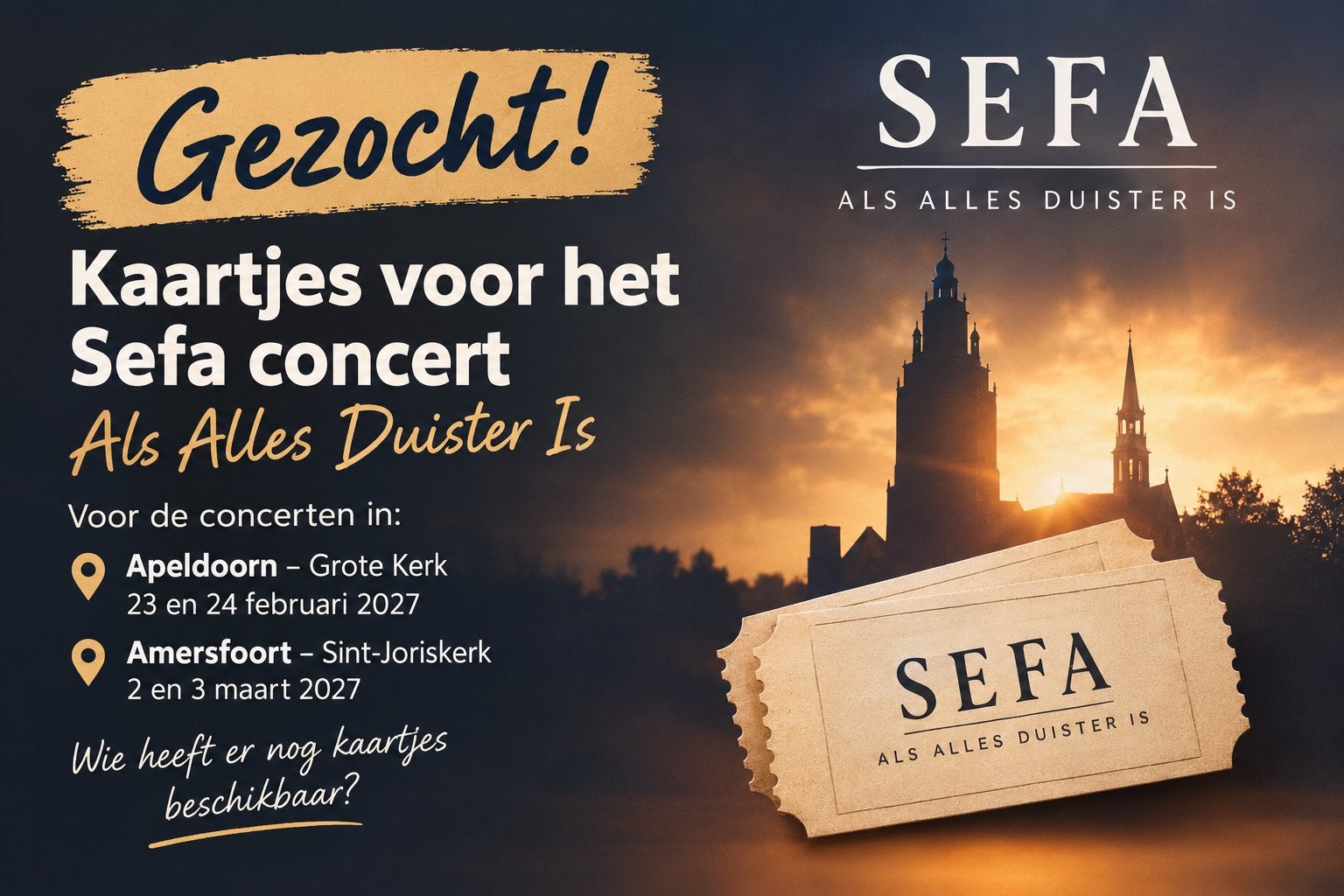 kaartjes sefa Apeldoorn of Amersfoort, Drie personen of meer