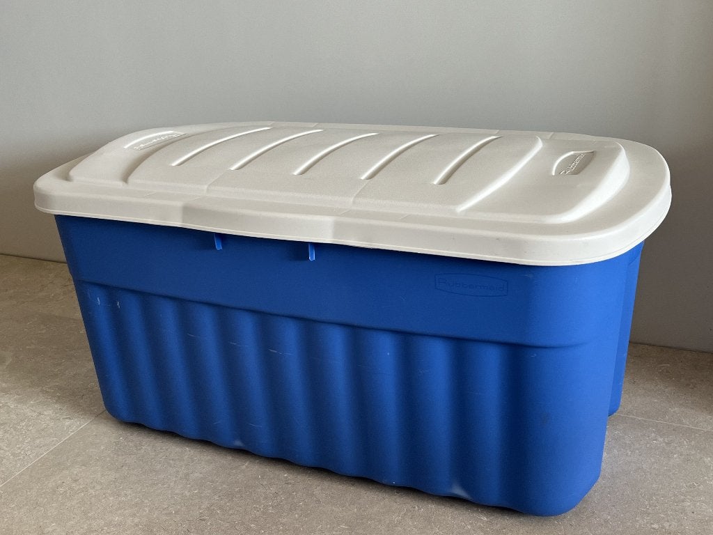 Rubbermaid opbergbox 151 liter – Zeer stevig en groot, Ophalen, 40 tot 60 cm, Overige typen, 75 tot 100 cm