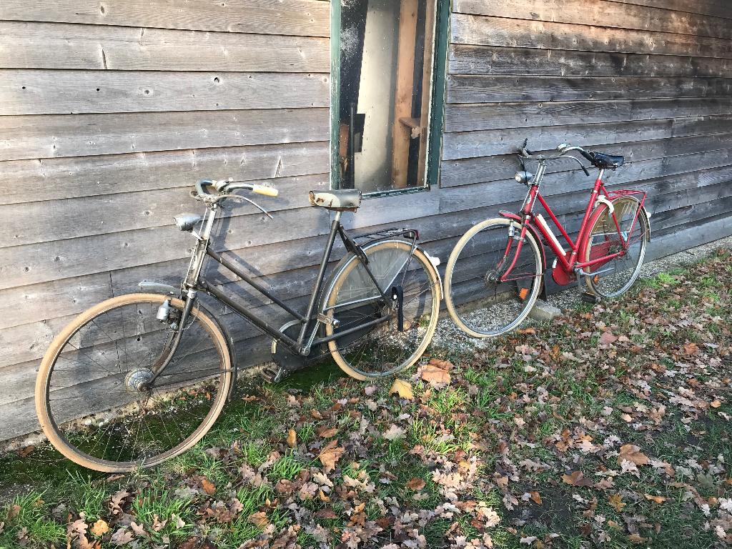 Oldtimer Gazelle legergroen rood, Fietsen en Brommers, Fietsen | Oldtimers, Ophalen, Trommelrem, Gazelle, Jaren '60 of nieuwer