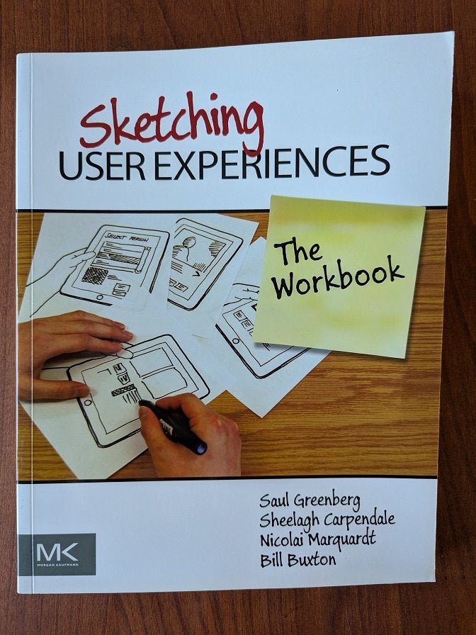 Bill Buxton. Sketching user experiences - the workbook Zgan, Boeken, Bill Buxton, Zo goed als nieuw, Gamma, HBO
