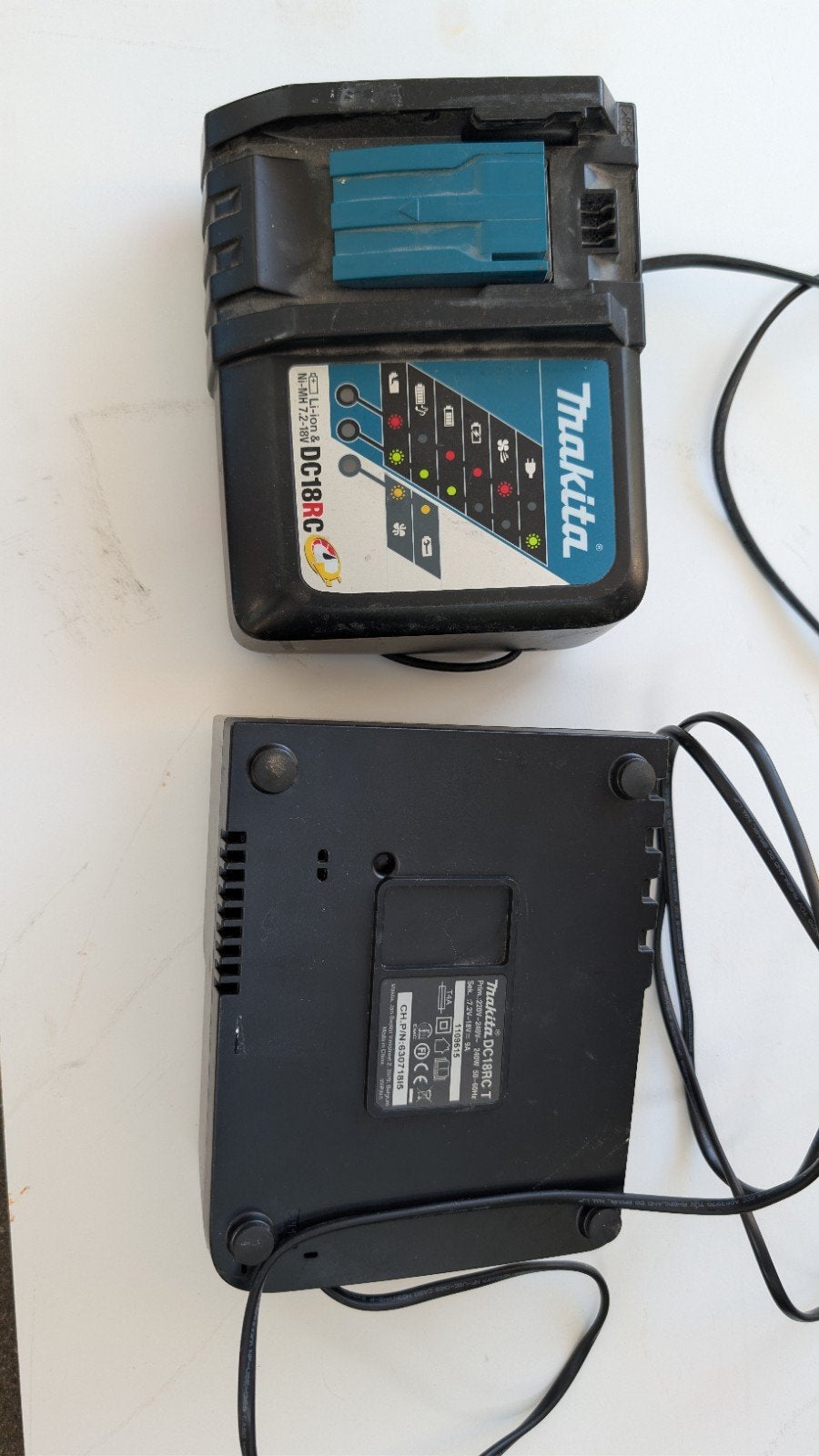 Makita DC18RC Oplader voor Li-ion Accu's, Ophalen of Verzenden, Gebruikt, Overige typen