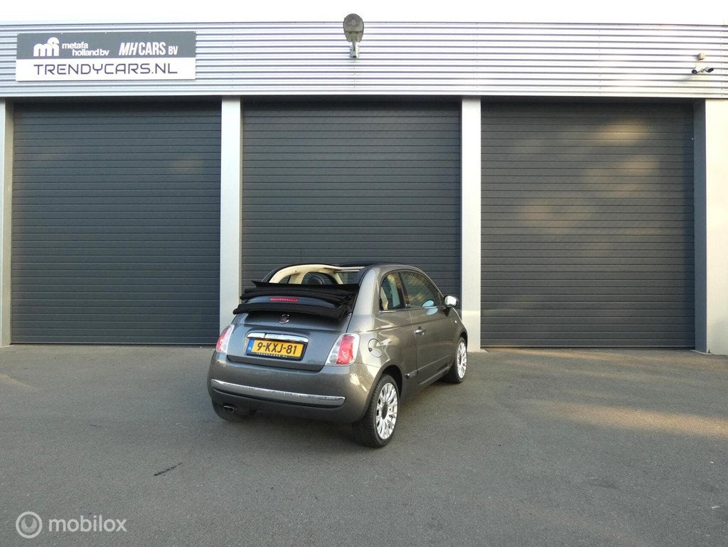Fiat 500 0.9 TwinAir Lounge AUTOMAAT, Auto's, Fiat, 86 pk, Gebruikt, 31 €/maand, Cabriolet