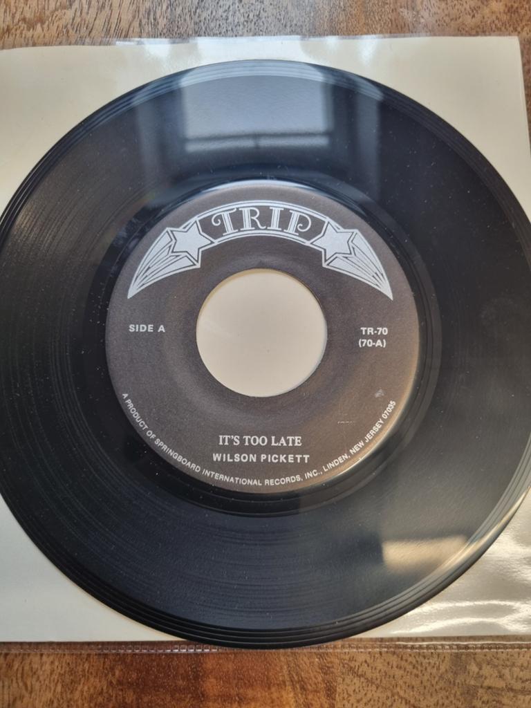 7"Wilson Pickett – It's Too Late / If You Need Me nr31, Ophalen of Verzenden, Zo goed als nieuw, Pop