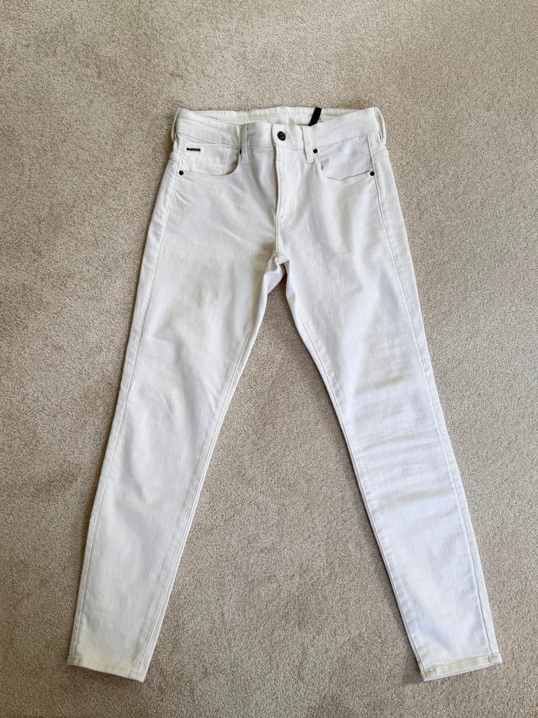 G-Star Raw Lhana Skinny Witte Jeans W30, Ophalen of Verzenden, Zo goed als nieuw, Wit, W30 - W32 (confectie 38/40)