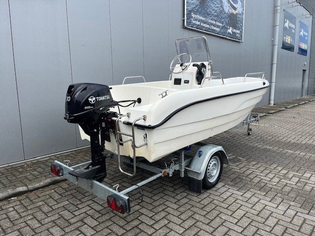 Topcraft 440 / 20PK Demo / JBL  / incl trailer / Vaarklaar!, Watersport en Boten, 10 tot 30 pk, Gebruikt, Topcraft, Ophalen of Verzenden