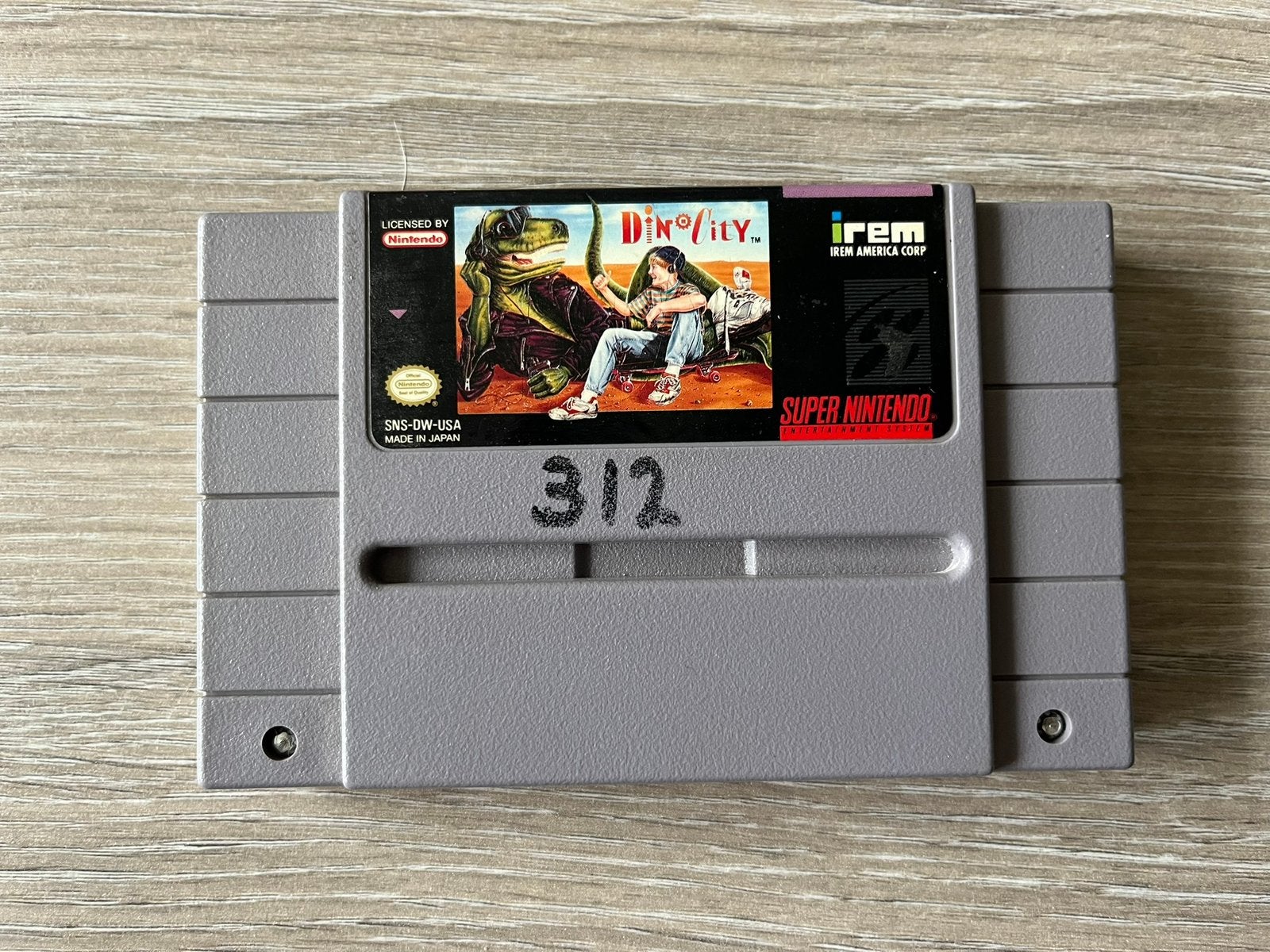 Dino City Super Nintendo, 1 speler, Ophalen of Verzenden, Vanaf 3 jaar