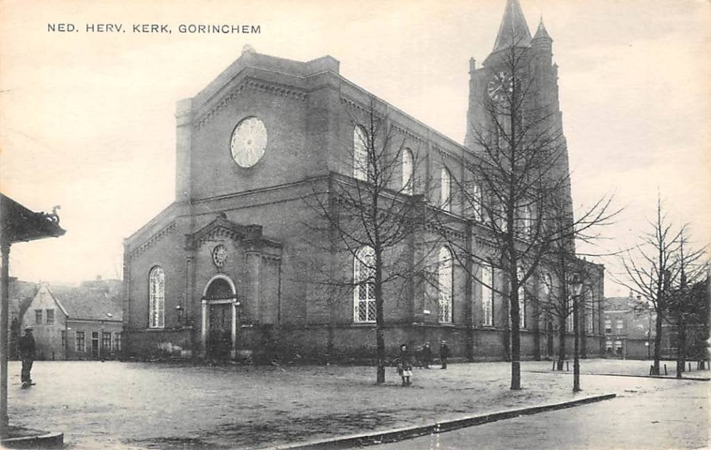 Gorinchem Ned. Hervormde Kerk Ned. Herv. Kerk, Ophalen of Verzenden, 1920 tot 1940, Ongelopen, Zuid-Holland