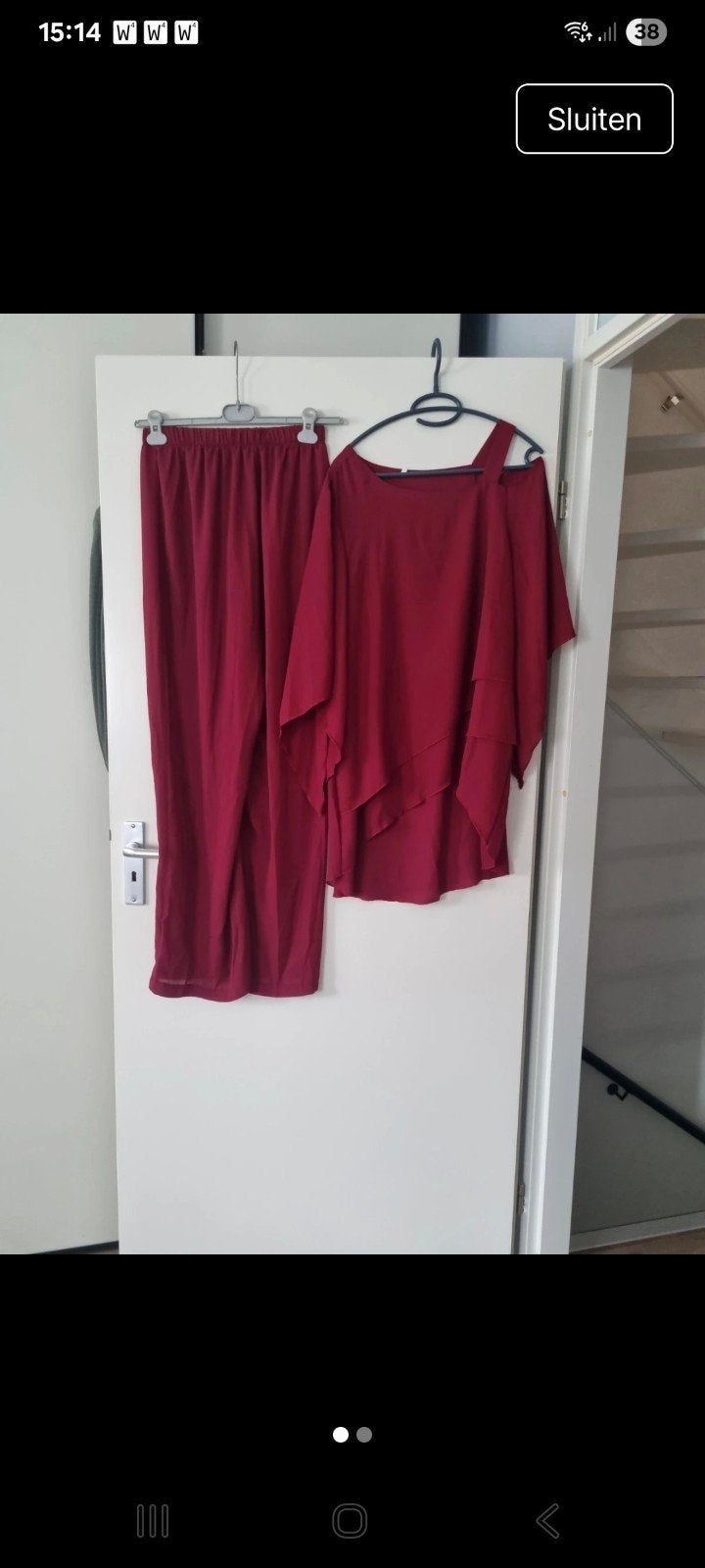 Broek en blouse nieuw, Kleding | Dames, Huispakken, Ophalen of Verzenden, Nieuw, Maat 46/48 (XL) of groter