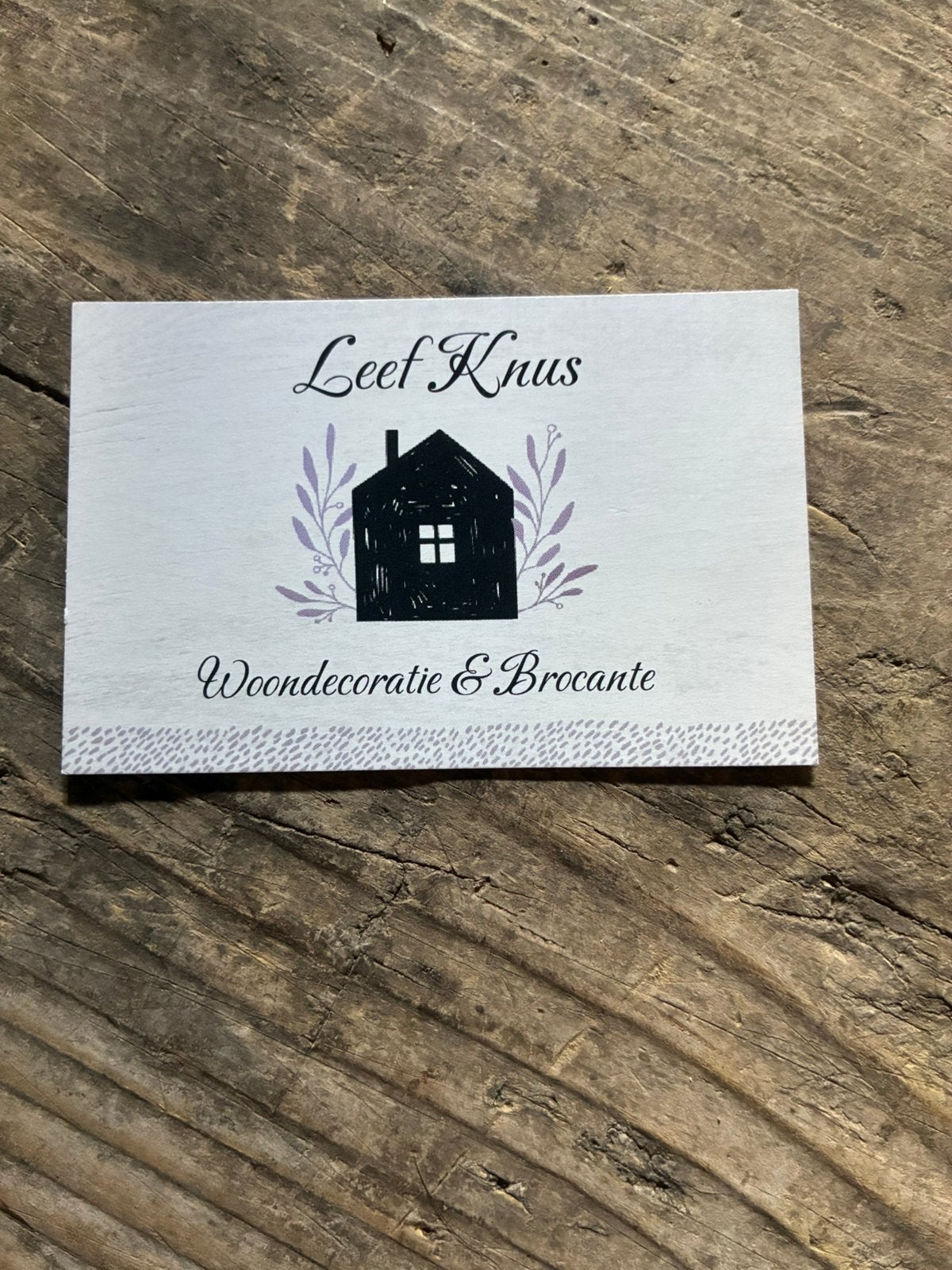 Leef Knus, Ophalen of Verzenden