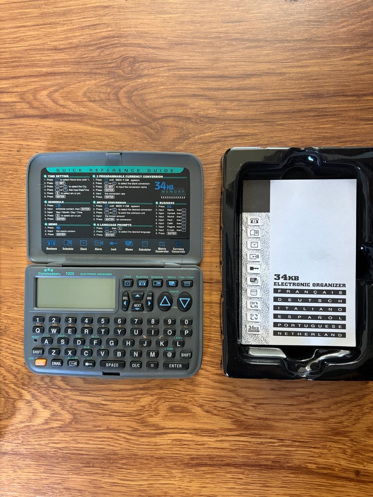 Commodore 1020 Elektronische Organizer 34KB, Computers en Software, Overige Computers en Software, Ophalen of Verzenden, Nieuw