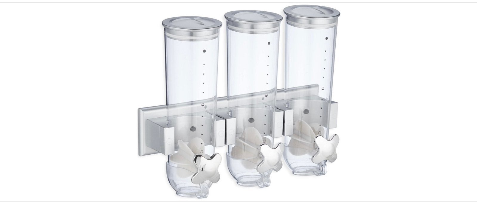 Cornflakes dispenser voor aan de muur - 3-delig, Ophalen of Verzenden, Nieuw
