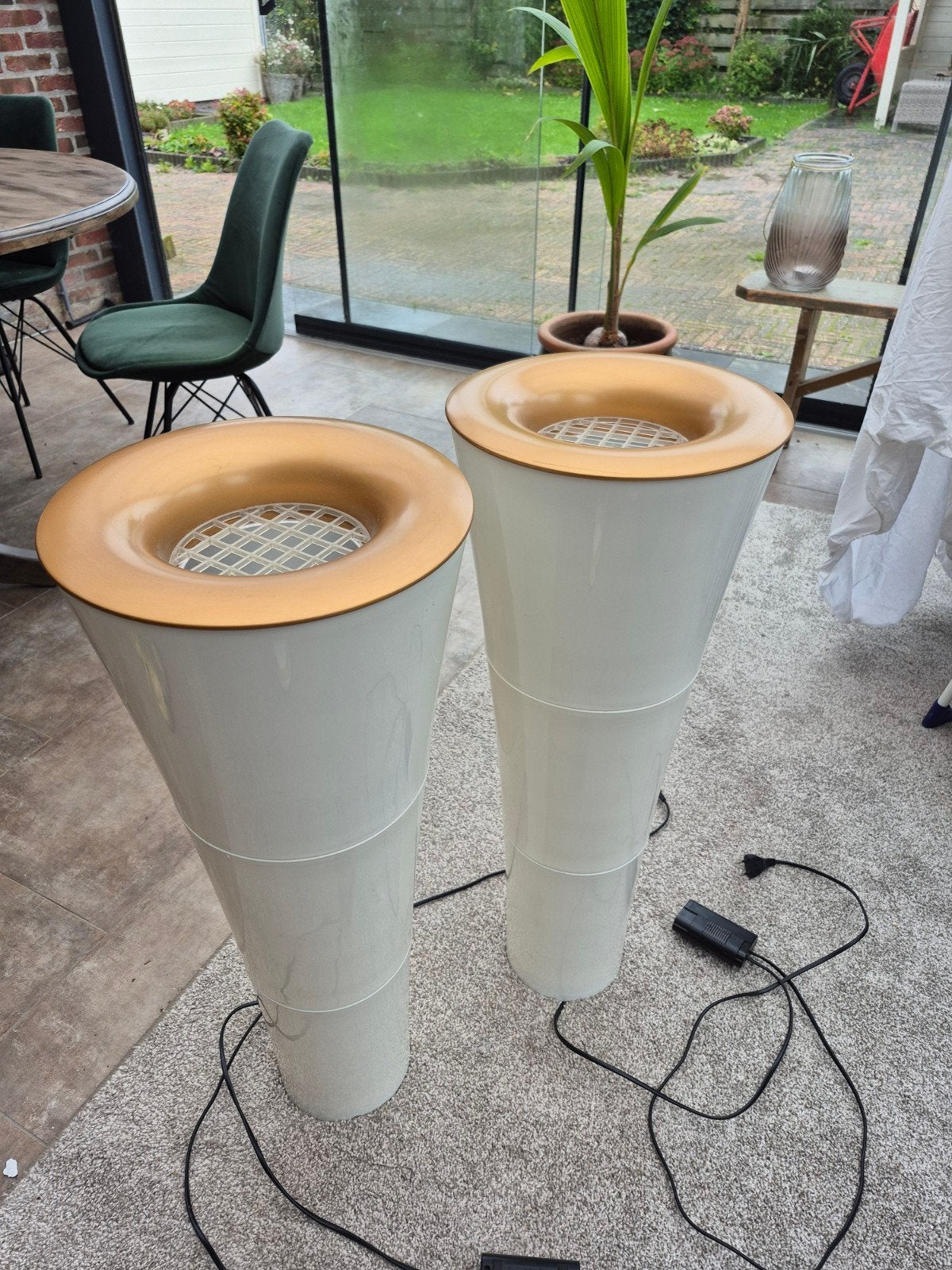 IKEA Fackla Vloerlampen - Carl Öjerstam & Magnus Eleb, Ophalen, Postmodern, Space Age, Jaren '90, Vintage Design, E27 (groot)