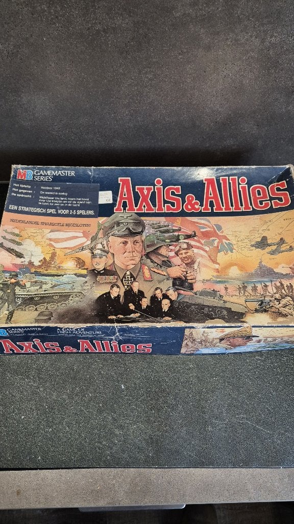 Axis & Allies, vintage MB Spellen Gameworks series. 5A15, Hobby en Vrije tijd, Gezelschapsspellen | Bordspellen, Tweedehands verkoop