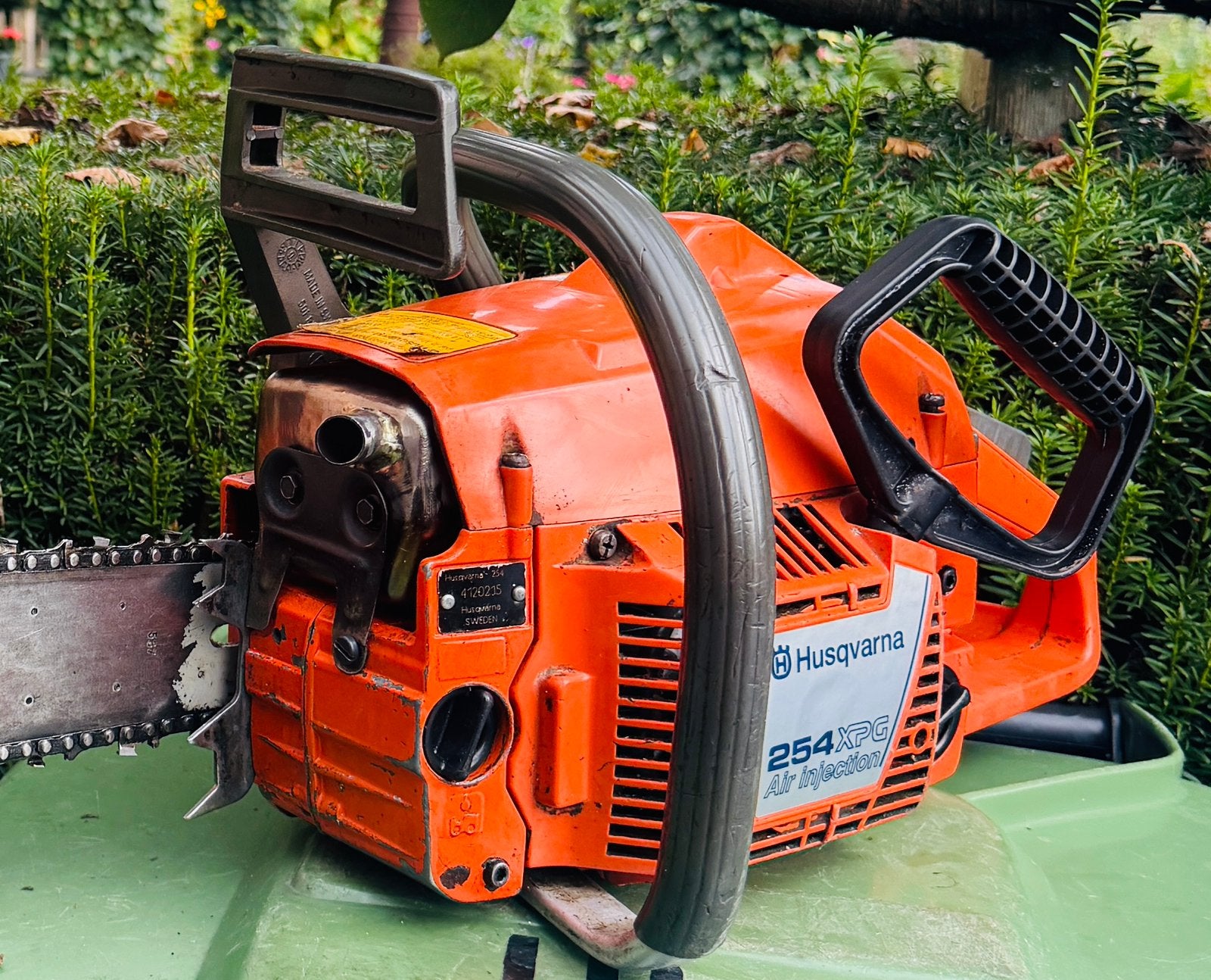 Husqvarna 254xp kettingzaag / Special Build / Véél power!, Ophalen of Verzenden, Gebruikt, Overige soorten