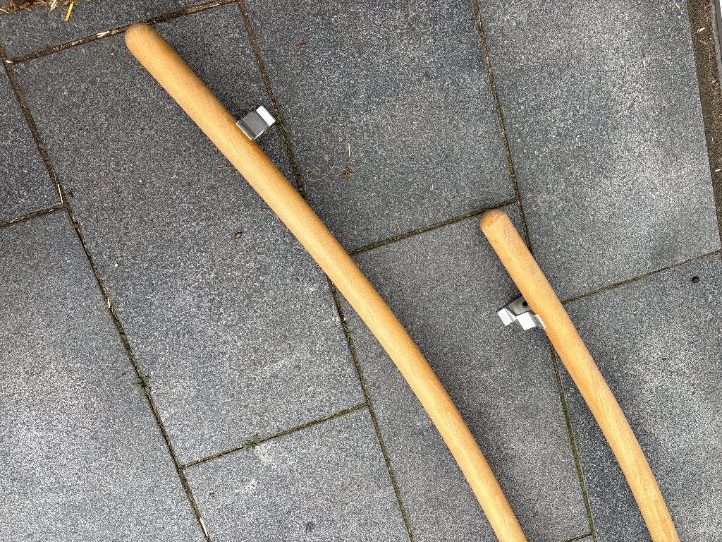 Foto 4 van Houten trapleuningen - Set van 2