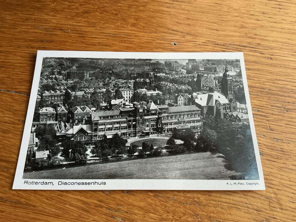 T198 Rotterdam Diaconessenhuis KLM, Ophalen of Verzenden, Zuid-Holland