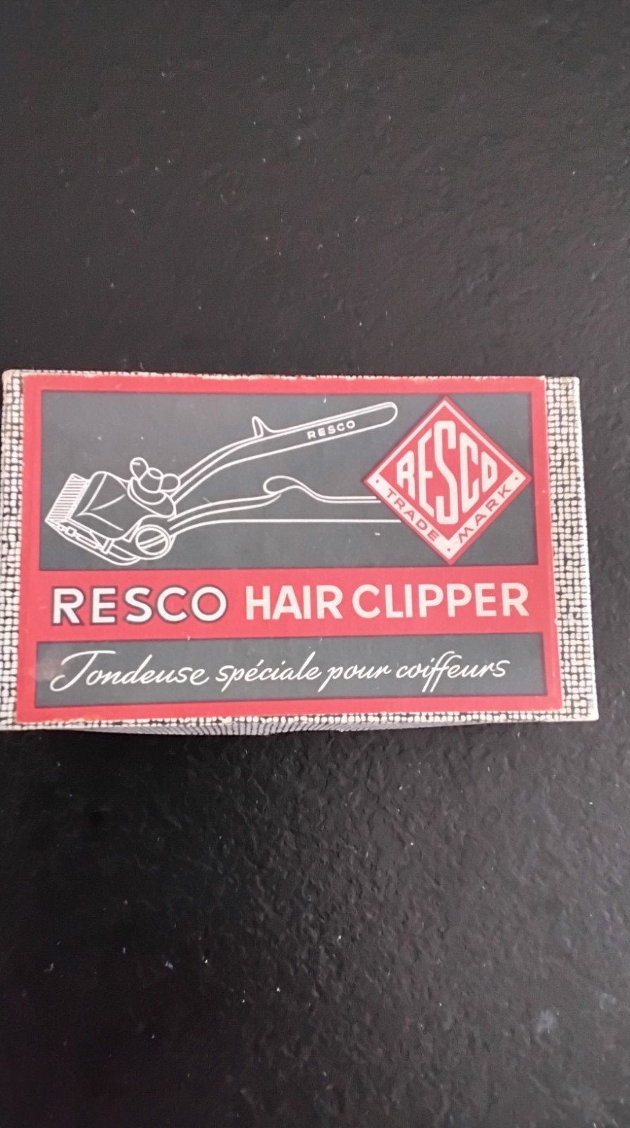 Vintage Resco Hair Clipper Tondeuse - Nieuw in doos, Ophalen of Verzenden, Zo goed als nieuw, Overige typen