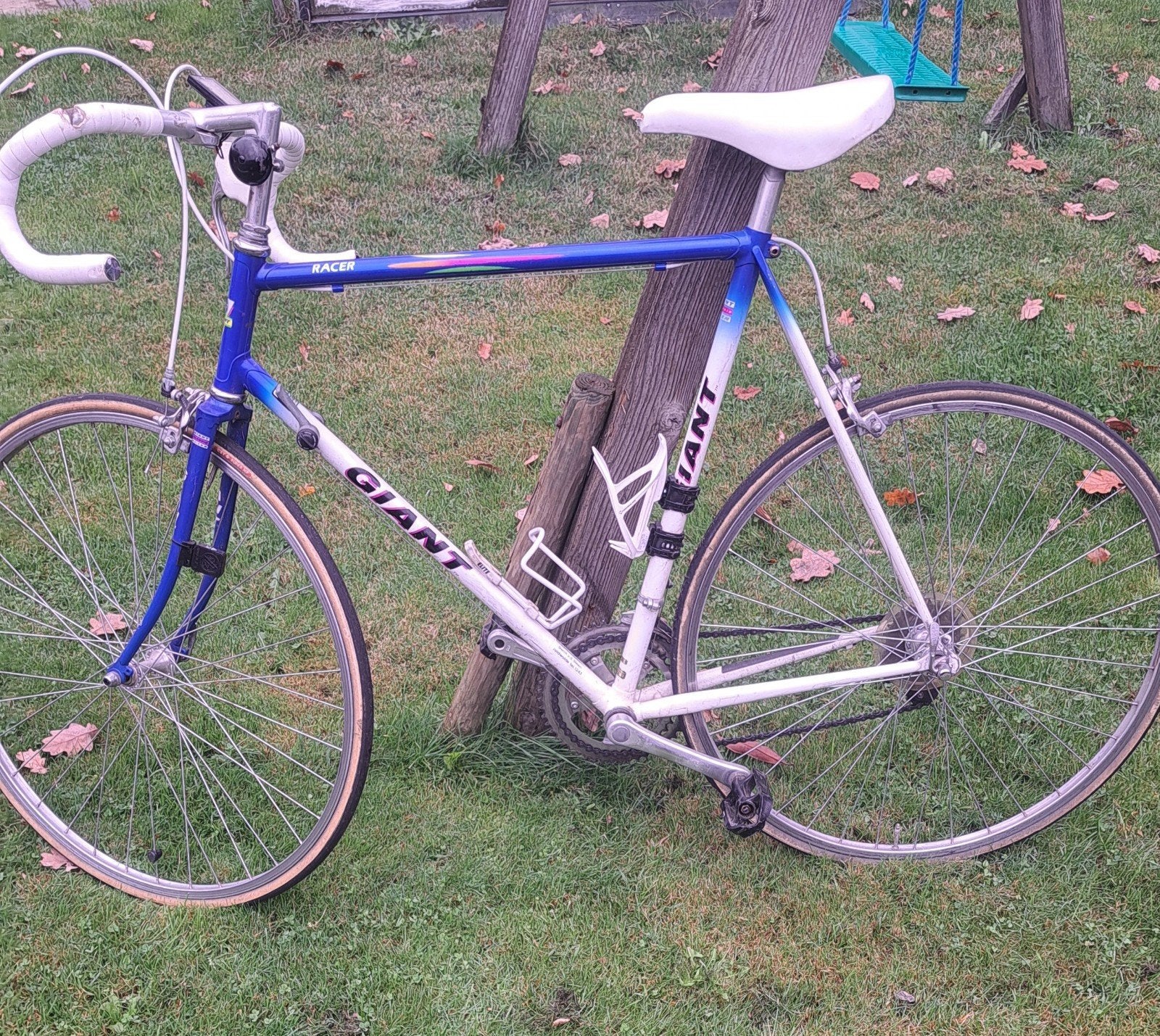 Giant racefiets, Fietsen en Brommers, Ophalen, Gebruikt, Velgrem, Aluminium