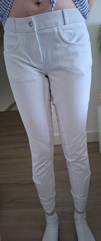 Epplejeck witte paardrijbroek NIEUW, Dressuur, Nieuw, Epplejeck, M