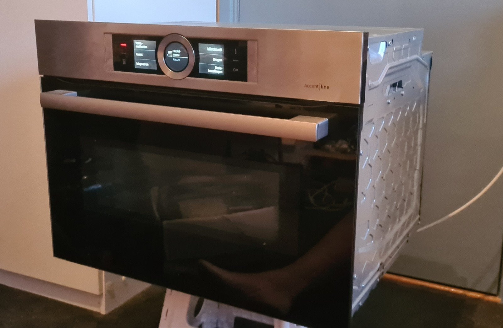 Bosch CMG836NS1 combimagnetron, Ophalen, Inbouw