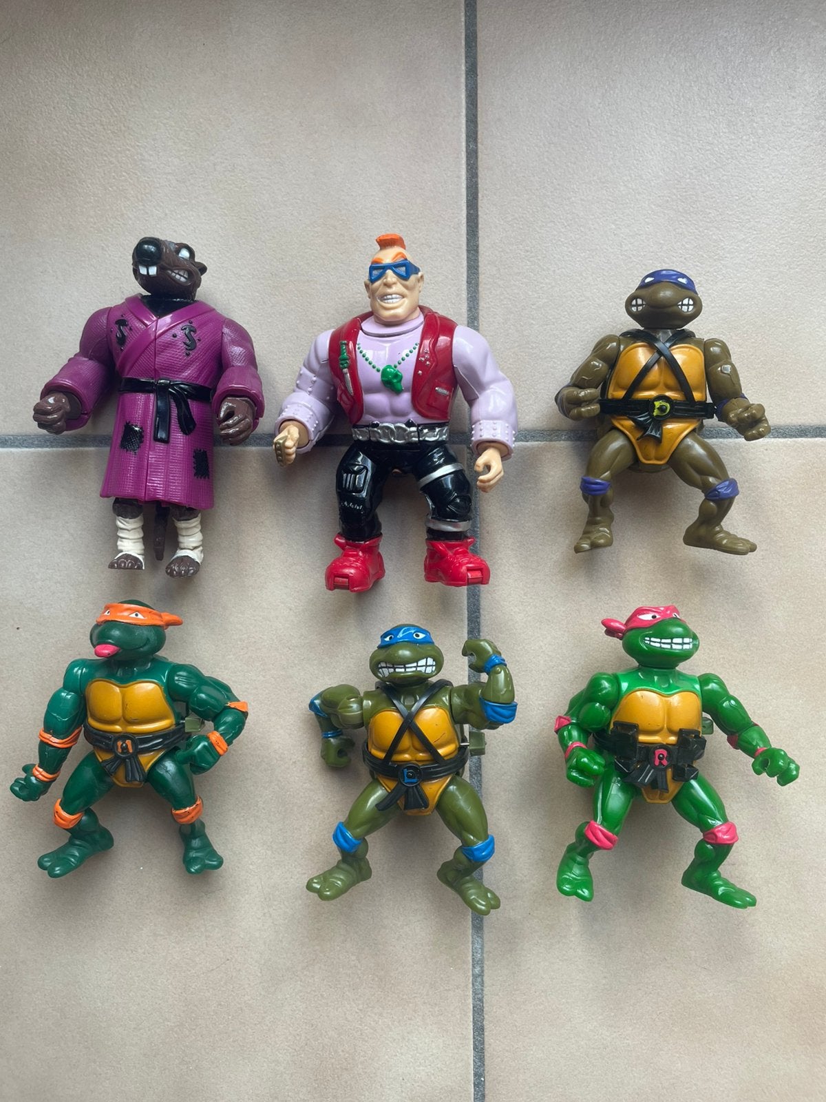 Ninja turtles figuren, Kinderen en Baby's, Speelgoed | Actiefiguren, Verzenden, Zo goed als nieuw