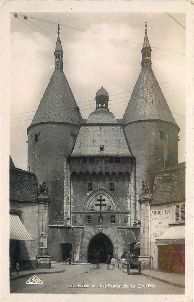 381-208-041 Nancy La Porte de la Craffe, Verzenden, Voor 1920, Frankrijk